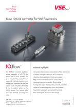 IO.flow® : New IO-Link converter for VSE flowmeters