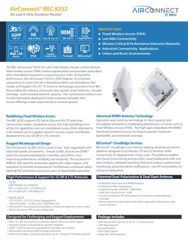 AirConnect® BEC 8232