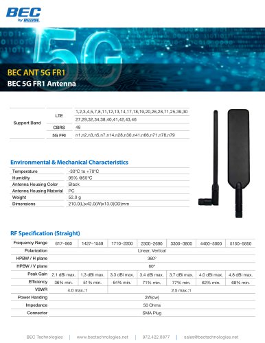 EC ANT 5G FR1