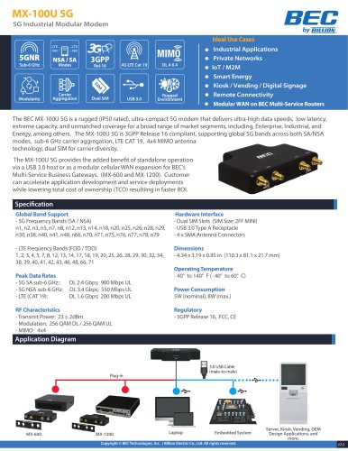 MX-100U 5G