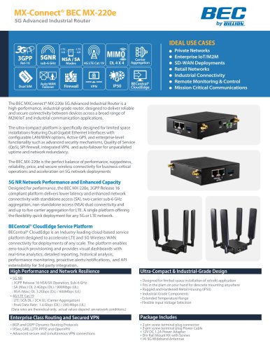 MX-Connect® BEC MX-220e