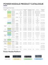 POWER MODULE PRODUCT CATALOGUE