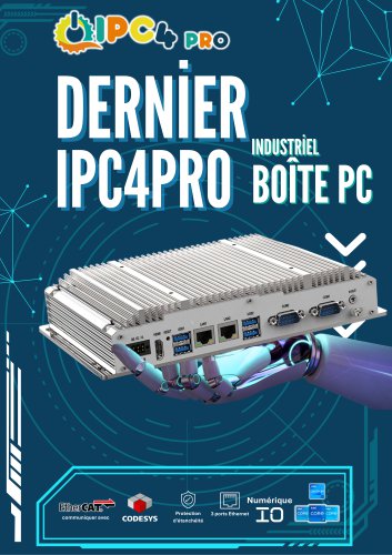 BOÎTIER INDUSTRIEL IPC4PRO