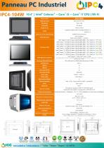 IPC4 Industrial Panel PC FR - 4