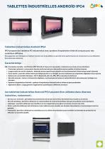 TABLETTES PC İNDUSTRİELLES IPC4 - 6