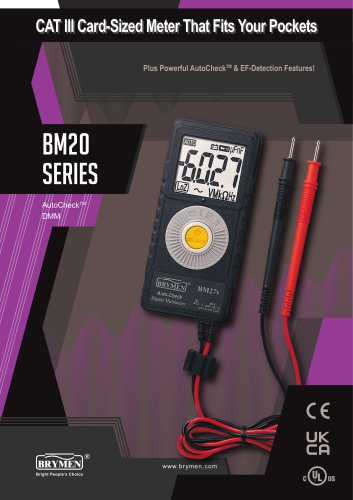 BM20 Series - AutoCheck DMM