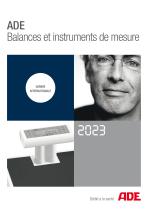 Balances et instruments de mesure - 1