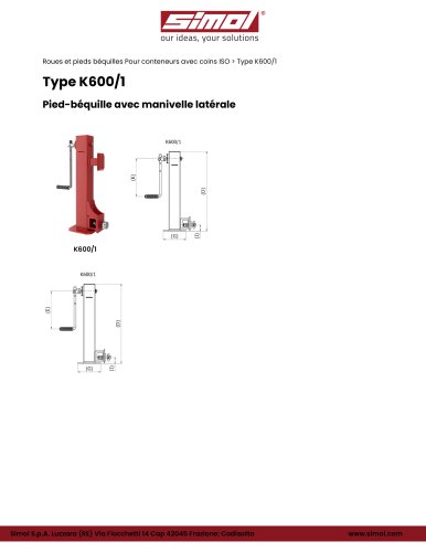 Type K600/1