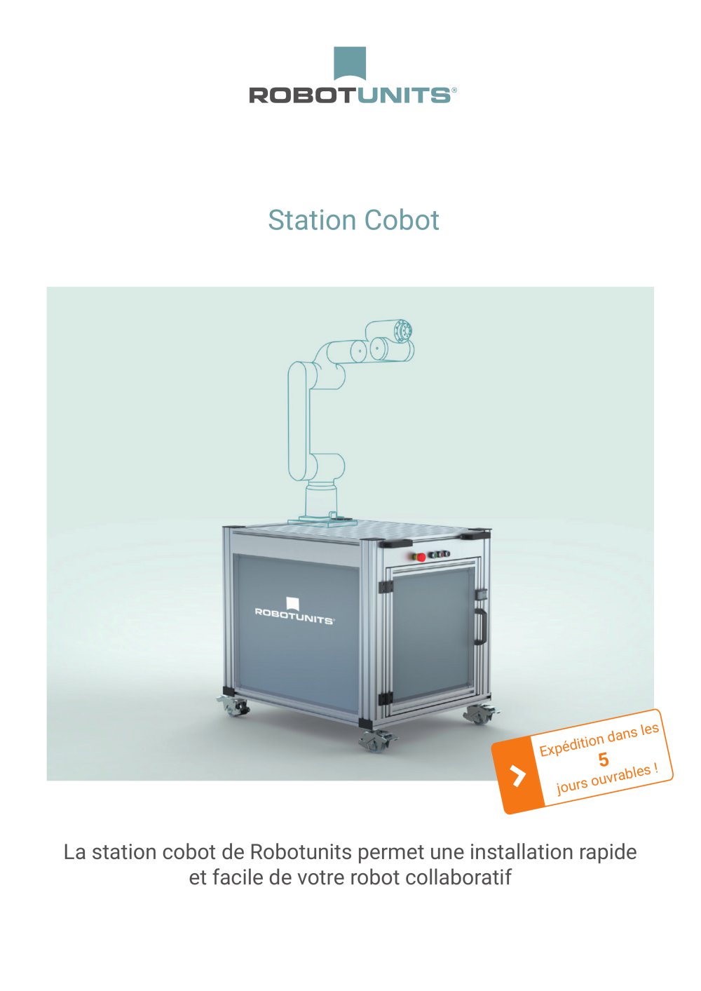 Cobot-Station - Robotunits GmbH
