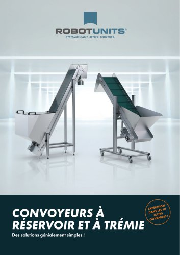 Convoyeurs à réservoir et à trémie