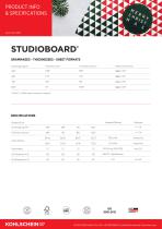 STUDIOBOARD® product info & specifications - 2