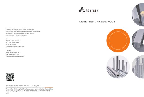 CEMENTED CARBIDE RODS