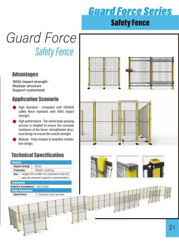 Bytorent Safety fence Guardforce