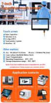 Capacitive touch screen WTY070144A20