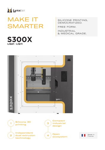 S300X Industrial silicone 3D Printer