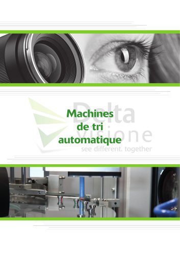 Machines de tri automatique