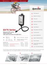 GV75-Waterproof GPS trackersideal for watercraft,water sports and motorcycle applications