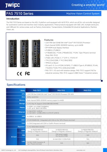 Datasheet PAS-7510 Series_rev.2