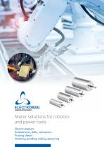 Electromag Motor solutions for robotics and power tools