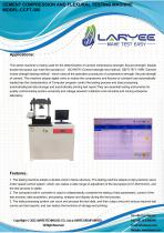 LARYEE cement compression and flexural testing machine CCFT-300