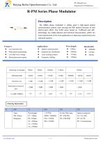 R-PM Series Phase Modulator