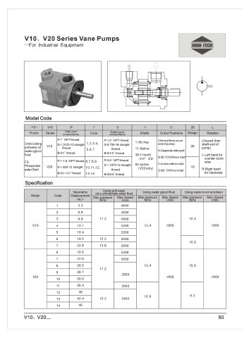 V10,V20 series