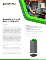 Swappable Industrial Battery: SWIB-4820