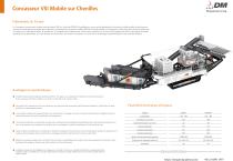 DM Concasseur VSI Mobile sur Chenilles 