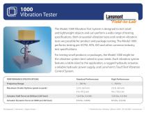 Model 1000 Vertical vibration test system