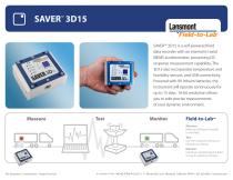 SAVER 3D15 - Shock and vibration field data recorder