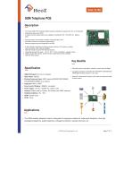 HZ-TB03 GSM Telephone PCB Board Datasheet