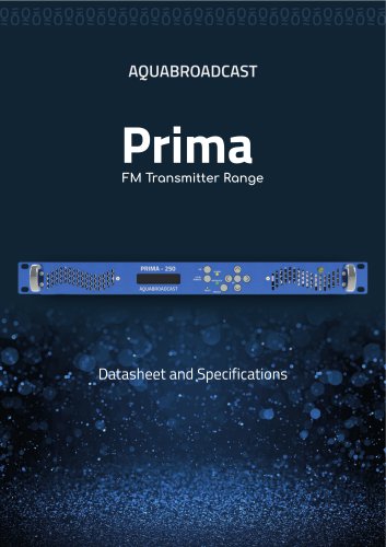 Prima FM Transmitter Range