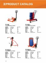 Drum pallet truck