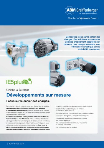 Unique & Durable Développements sur mesure