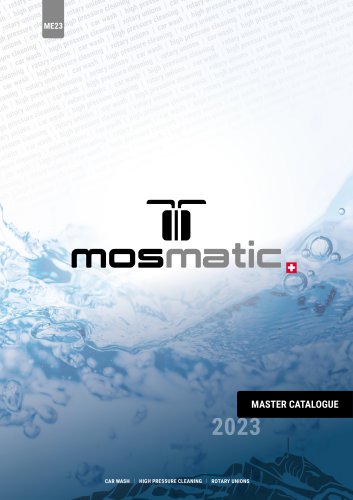 MOSMATIC MASTER CATALOGUE 2023