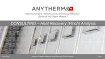 Anytherm Heat Recovery Analysis (Pinch Analysis)