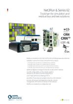 Net2Run & Series 62 Toolchain for simulation and residual bus and test solutions