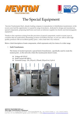 The Special Equipment