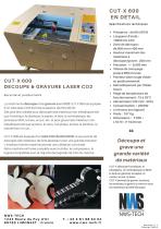 CUT-X 600 Machine de découpe et de gravure CO2 - 2