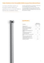 Stahlmann - Tubes ondulés acier inoxydable et raccords - 13