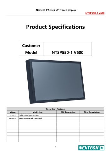 NTSP550-1 V600