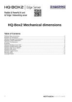 HQ-Box2 Mechanical dimensions