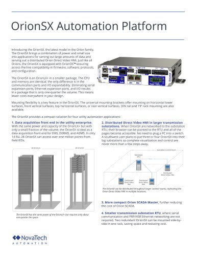 OrionSX Automation Platform