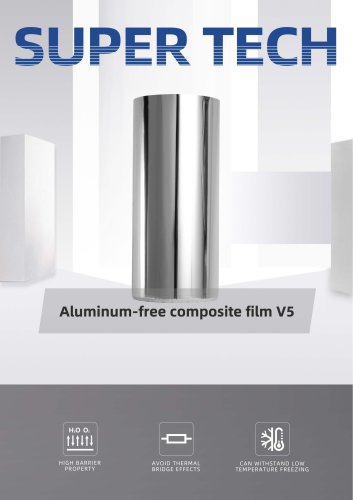 Aluminum-free composite film V5