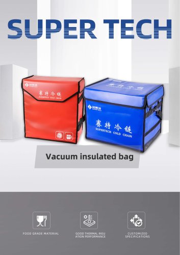 Vacuum insulated bag