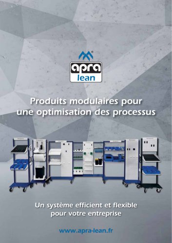 Produits modulaires pour  une optimisation des processus