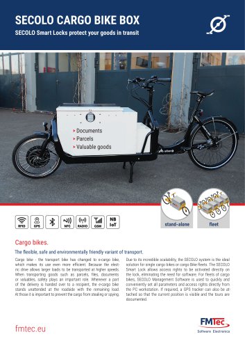 SECOLO CARGO BIKE BOX