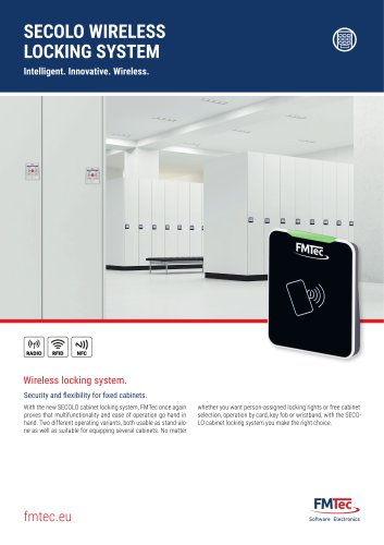 SECOLO WIRELESS  LOCKING SYSTEM