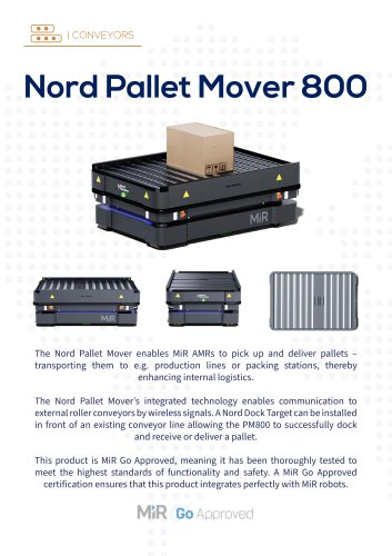 Nord Pallet Mover 800