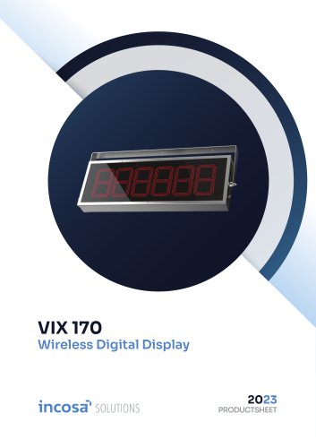 VIX 170 Wireless Digital Display